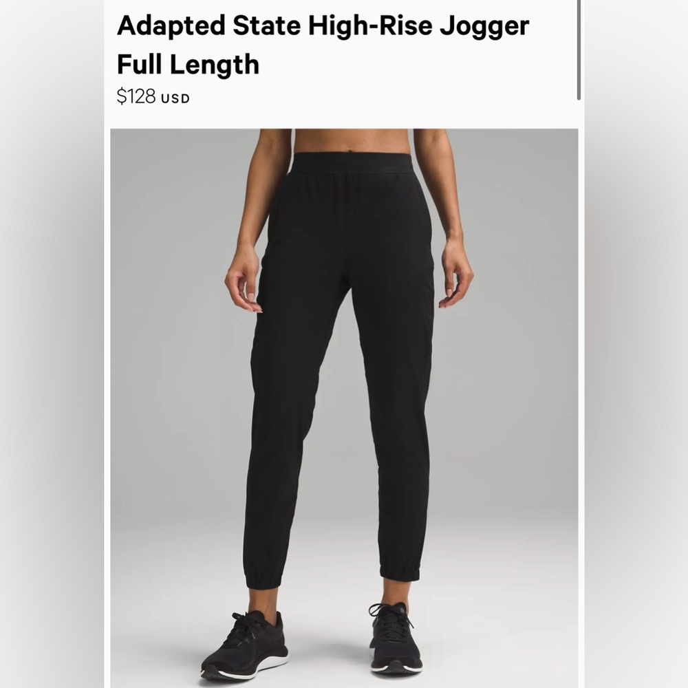 Lululemon Adapted State High-Rise Jogger
Full Length